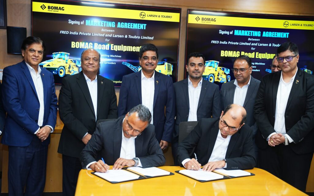 L&T partners with FAYAT Road Equipment to market BOMAG machinery in India