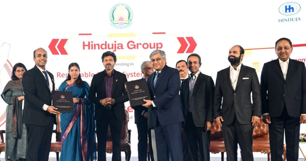 Hinduja Group announces Rs 2,500 crore investment commitment in Tamil Nadu