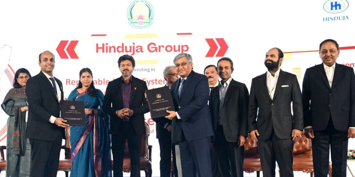 Hinduja Group announces Rs 2,500 crore investment commitment in Tamil Nadu