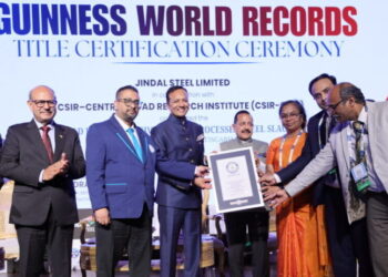 Jindal Steel sets Guinness World Record