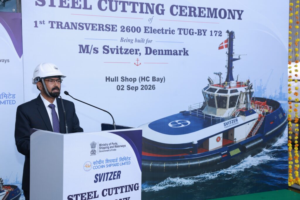 CSL begins construction of four battery-electric tugs for Svitzer