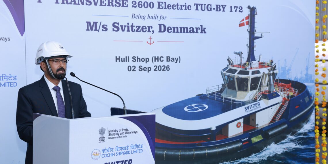 CSL begins construction of four battery-electric tugs for Svitzer