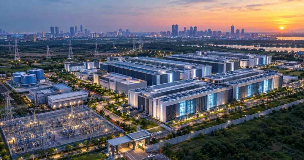 TCS commits up to Rs 70,000 crore for a 1 GW AI data-centre campus in Hyderabad