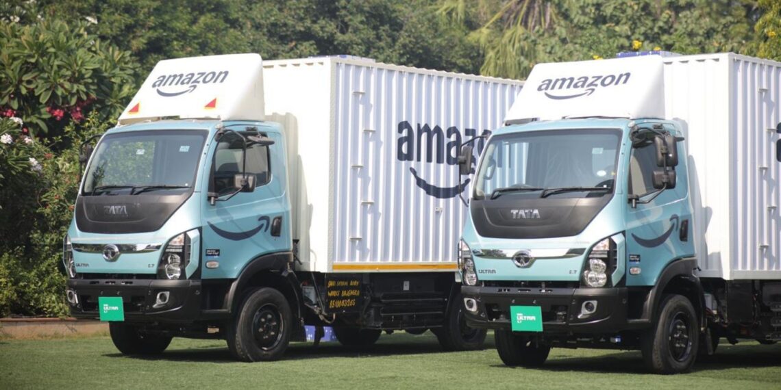 Amazon, Tata Motors to deploy 3,000 electric trucks across India