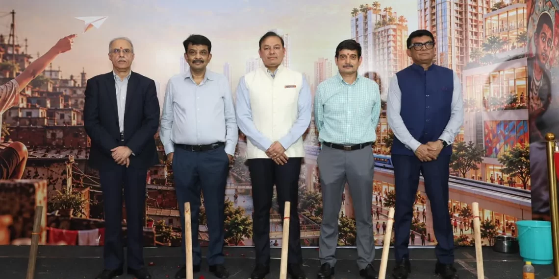 Adani begins Dharavi redevelopment construction with 10 towers at Matunga site
