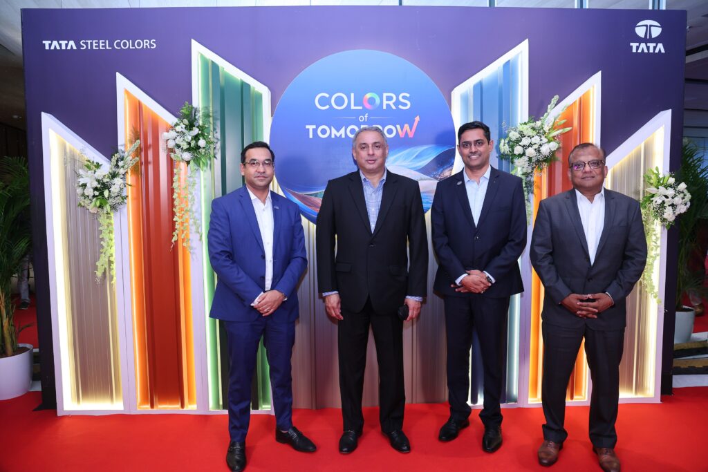 Tata Steel Colors brings Colorcoat pre-painted steel range to India